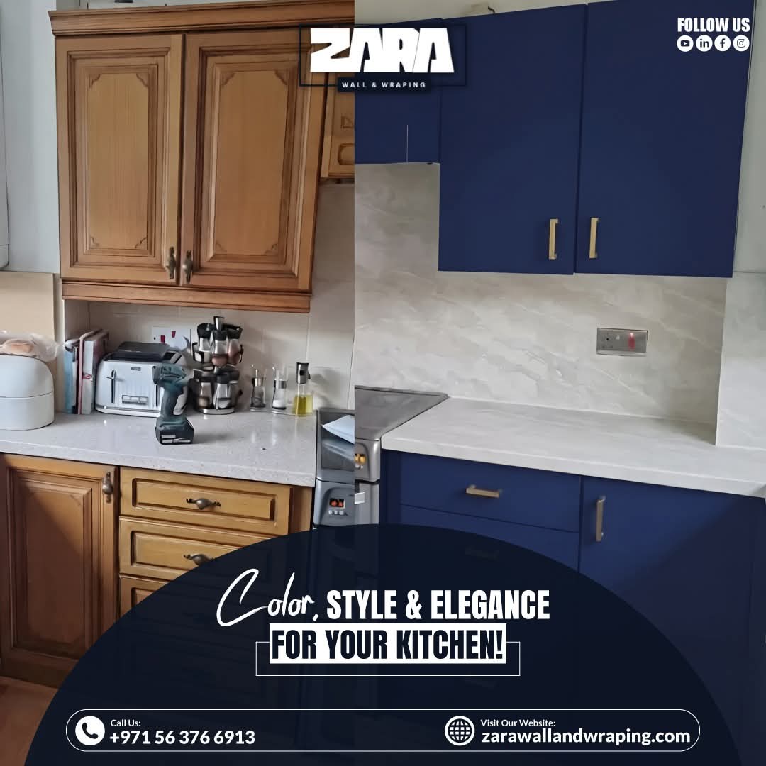 stylish and elegent cabnets design for kitchen